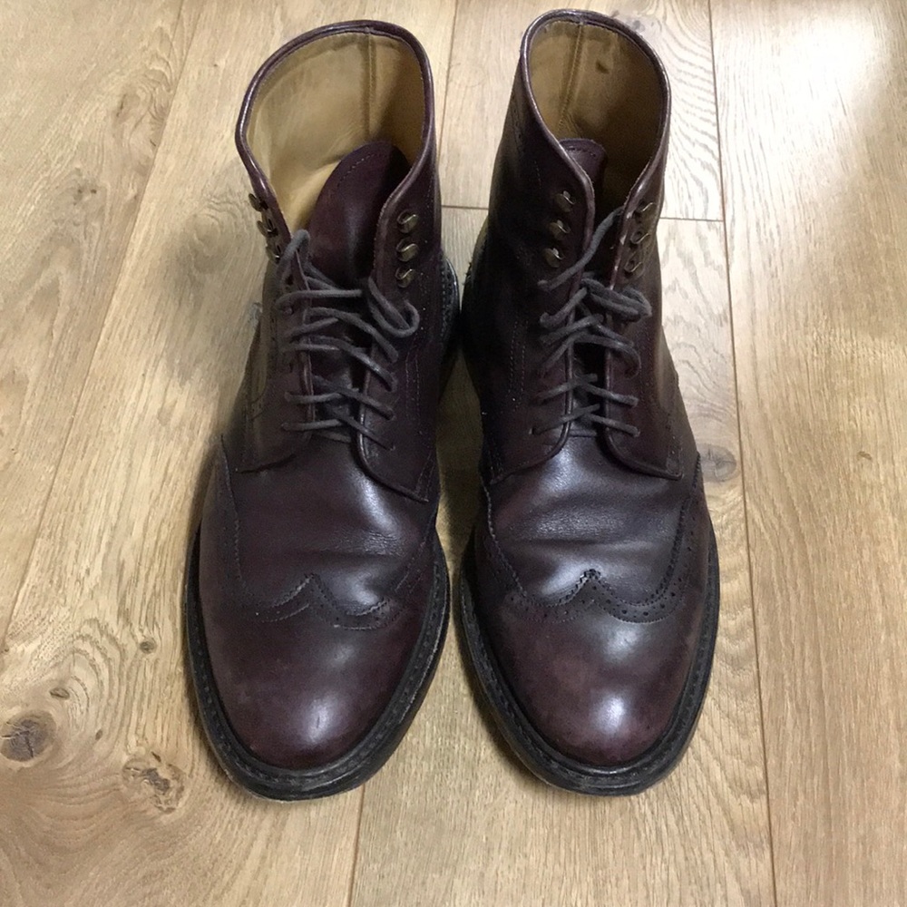 Jack Erwin Brown wingtip boots